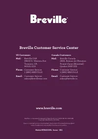 Breville BTA630XL
