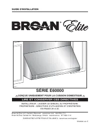 Broan E6036S