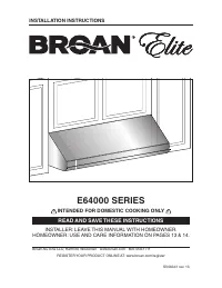 Broan E6430S