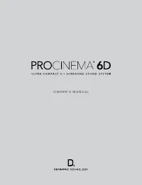 Definitive Technology QDXA