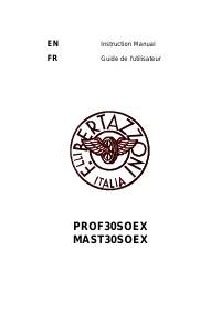 Bertazzoni PROF30SOEX