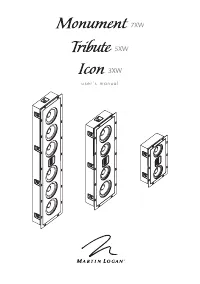 MartinLogan TRIBUTE5XW