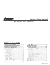 Dacor DCM24S