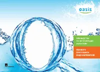 OASIS 20RG/BG/ZG/VG/TG/SG/EG/MG