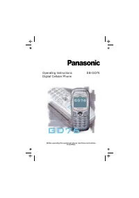 Panasonic GD76