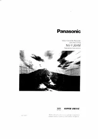 Panasonic NV-FJ8AM
