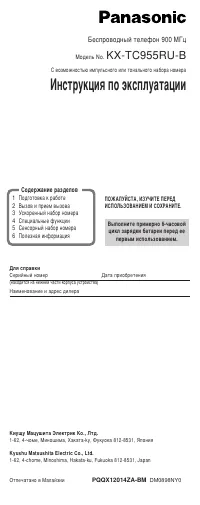 Panasonic KX-TC955RU