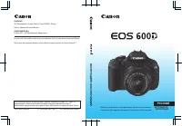 Canon EOS 600D