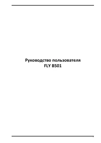 Fly B501