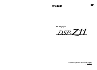Yamaha DSP-Z11