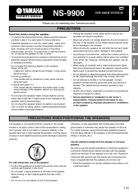 Yamaha NS-9900