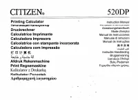 Citizen 520DP