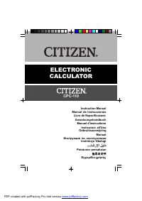 Citizen CPC-110