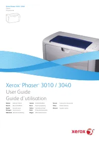 Xerox Phaser 3010_3040