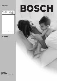 Bosch WOL 1270