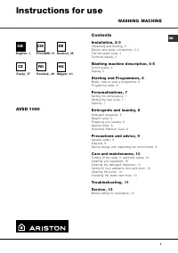 Ariston AVSD 1090