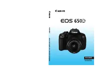 Canon EOS 650D