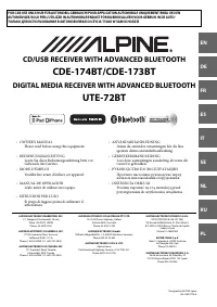 Alpine CDE-173BT
