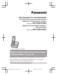 Panasonic KX-TG8151RU / KX-TG8161RU