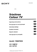 Sony KV-14M1K
