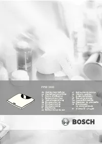 Bosch PPW3000