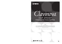 Yamaha CLP-295GP Clavinova