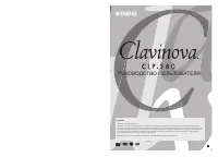 Yamaha CLP-380 Clavinova
