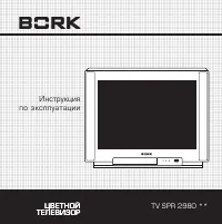 BORK TV SPR 2980 SI