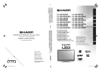 Sharp LC-40LX812ERU