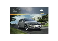 Opel Astra Family 2012 - MY 12.0