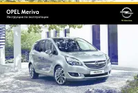 Opel Meriva 2014 - MY 14.5