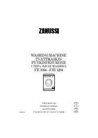 Zanussi FJE 1204
