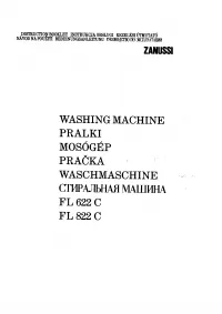 Zanussi FL 822 C
