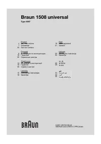 Braun 1508