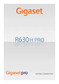Gigaset R630H PRO