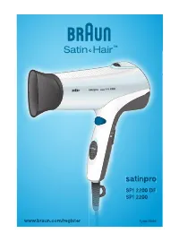 Braun Satin Pro