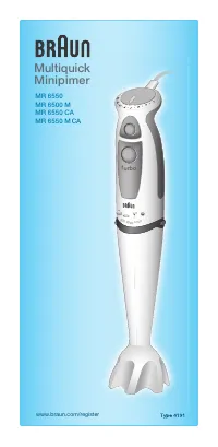 Braun MR6550 MCA V