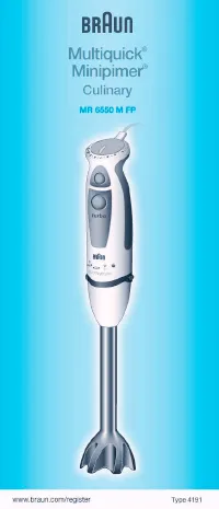 Braun MR6550 M FP