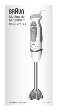 Braun MR6550 M FP HC K