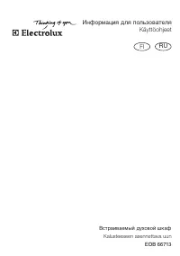 Electrolux EOB 66713 X