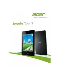 Acer Iconia One 7 B1-730 (HD)