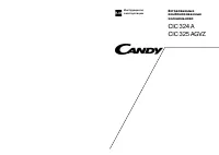 Candy CIC 324 A