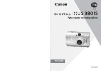 Canon IXUS 980 IS 