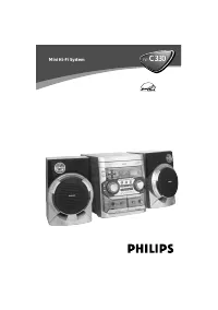 Philips FW-C330