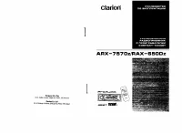Clarion RAX-650