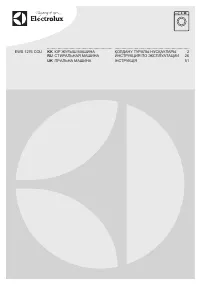 Electrolux EWS 1276 COU