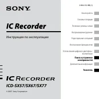Sony ICD-SX57
