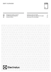 Electrolux EWT 31276 EW