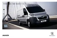 Peugeot BOXER 2013