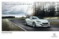 Peugeot RCZ 2013